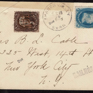 Lot 269 - UNITED STATES: Early Perforated Issues to 90c, 33 Covers - Image 17