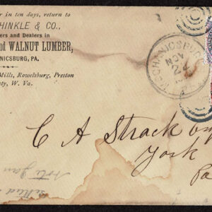 Lot 269 - UNITED STATES: Early Perforated Issues to 90c, 33 Covers - Image 18