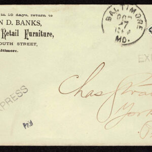 Lot 269 - UNITED STATES: Early Perforated Issues to 90c, 33 Covers - Image 28