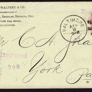 Lot 269 - UNITED STATES: Early Perforated Issues to 90c, 33 Covers - Image 34