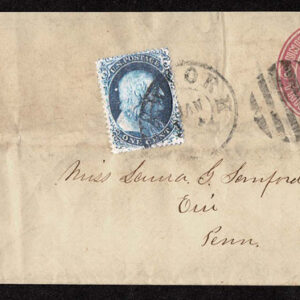 Lot 269 - UNITED STATES: Early Perforated Issues to 90c, 33 Covers - Image 43