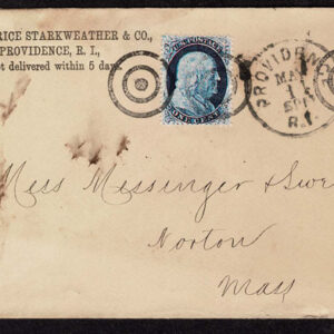 Lot 269 - UNITED STATES: Early Perforated Issues to 90c, 33 Covers - Image 44