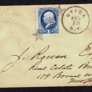 Lot 269 - UNITED STATES: Early Perforated Issues to 90c, 33 Covers - Image 45