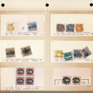 Lot 270 - UNITED STATES FORGERIES & FANTASIES: 1869 Issue; 180 stamps - Image 1