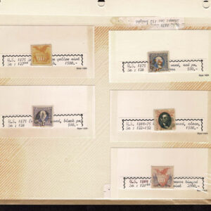 Lot 270 - UNITED STATES FORGERIES & FANTASIES: 1869 Issue; 180 stamps - Image 3