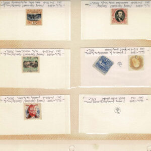 Lot 270 - UNITED STATES FORGERIES & FANTASIES: 1869 Issue; 180 stamps - Image 10