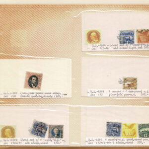 Lot 270 - UNITED STATES FORGERIES & FANTASIES: 1869 Issue; 180 stamps - Image 12