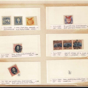 Lot 270 - UNITED STATES FORGERIES & FANTASIES: 1869 Issue; 180 stamps - Image 16