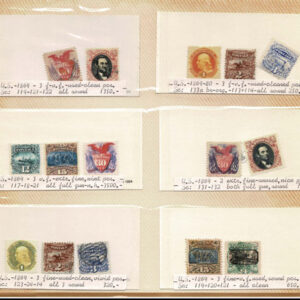 Lot 270 - UNITED STATES FORGERIES & FANTASIES: 1869 Issue; 180 stamps - Image 25