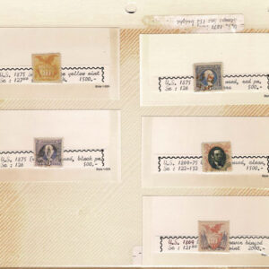 Lot 270 - UNITED STATES FORGERIES & FANTASIES: 1869 Issue; 180 stamps - Image 28