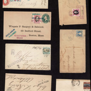 Lot 271 - UNITED STATES FORGERIES & FANTASIES: 1869 Issue; 22 covers - Image 5