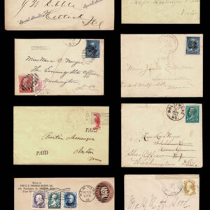Lot 272 - UNITED STATES FORGERIES & FANTASIES: Bank Note Issues; 43 covers - Image 1