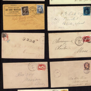 Lot 272 - UNITED STATES FORGERIES & FANTASIES: Bank Note Issues; 43 covers - Image 4