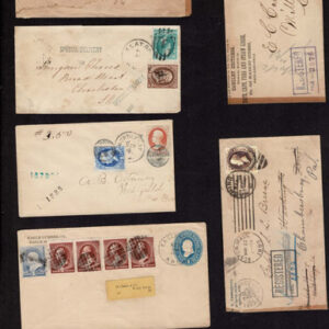 Lot 272 - UNITED STATES FORGERIES & FANTASIES: Bank Note Issues; 43 covers - Image 6