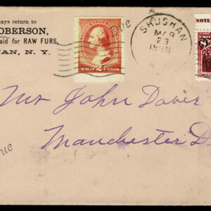Lot 274 - UNITED STATES FORGERIES & FANTASIES: 1893 Columbian Issue; 18 Covers to $5.00 - Image 1