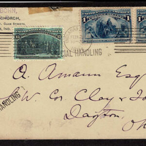 Lot 274 - UNITED STATES FORGERIES & FANTASIES: 1893 Columbian Issue; 18 Covers to $5.00 - Image 5