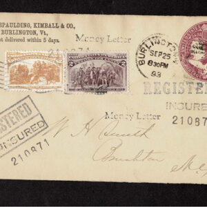 Lot 274 - UNITED STATES FORGERIES & FANTASIES: 1893 Columbian Issue; 18 Covers to $5.00 - Image 16