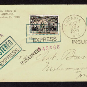 Lot 274 - UNITED STATES FORGERIES & FANTASIES: 1893 Columbian Issue; 18 Covers to $5.00 - Image 22