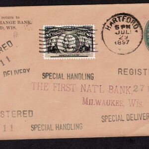 Lot 274 - UNITED STATES FORGERIES & FANTASIES: 1893 Columbian Issue; 18 Covers to $5.00 - Image 25