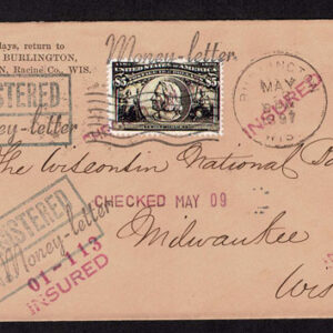 Lot 274 - UNITED STATES FORGERIES & FANTASIES: 1893 Columbian Issue; 18 Covers to $5.00 - Image 28