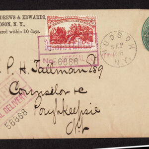 Lot 274 - UNITED STATES FORGERIES & FANTASIES: 1893 Columbian Issue; 18 Covers to $5.00 - Image 29