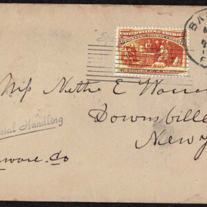Lot 274 - UNITED STATES FORGERIES & FANTASIES: 1893 Columbian Issue; 18 Covers to $5.00 - Image 36