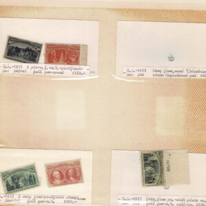 Lot 276 - UNITED STATES FORGERIES & FANTASIES: 1893 Columbians Expositions & Trans- Mississippi Issues; 116 "stamps" - Image 13