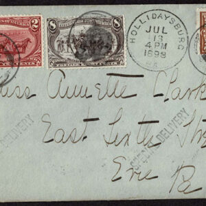 Lot 277 - UNITED STATES FORGERIES & FANTASIES: 1898 Trans-Mississippi Issue; 13 covers - Image 3