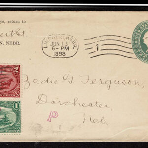 Lot 277 - UNITED STATES FORGERIES & FANTASIES: 1898 Trans-Mississippi Issue; 13 covers - Image 22
