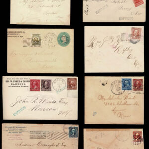 Lot 278 - UNITED STATES FORGERIES & FANTASIES: Turn of the Century Bureau Issues to $5.00 25 covers - Image 1