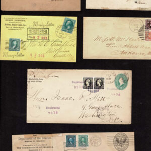 Lot 278 - UNITED STATES FORGERIES & FANTASIES: Turn of the Century Bureau Issues to $5.00 25 covers - Image 3