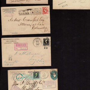 Lot 278 - UNITED STATES FORGERIES & FANTASIES: Turn of the Century Bureau Issues to $5.00 25 covers - Image 5