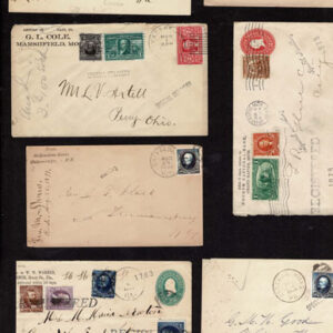 Lot 278 - UNITED STATES FORGERIES & FANTASIES: Turn of the Century Bureau Issues to $5.00 25 covers - Image 7