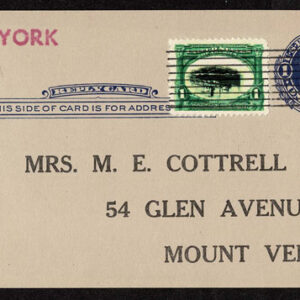 Lot 279 - UNITED STATES FORGERIES & FANTASIES: 1901 Pan American Expo. 1 c "inverted centeres", 2 Postcards  and 2 covers - Image 8