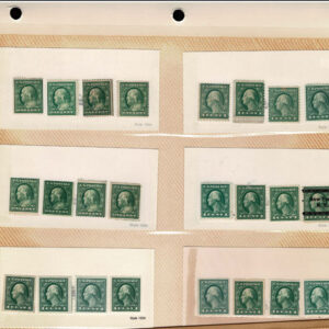 Lot 280 - UNITED STATES FORGERIES & FANTASIES: Washington & Franklin Issues; 797 "stamps" - Image 6