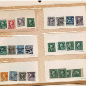 Lot 280 - UNITED STATES FORGERIES & FANTASIES: Washington & Franklin Issues; 797 "stamps" - Image 7