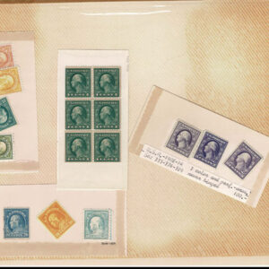 Lot 280 - UNITED STATES FORGERIES & FANTASIES: Washington & Franklin Issues; 797 "stamps" - Image 30