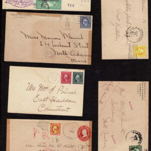 Lot 281 - UNITED STATES FORGERIES & FANTASIES: Washington & Franklin Issues; 15 covers - Image 3