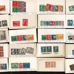 Lot 282 - UNITED STATES FORGERIES & FANTASIES: 20th Century 1250 stamps - Image 57