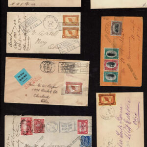 Lot 283 - UNITED STATES FORGERIES & FANTASIES: 20th Century; 29 covers, some genuine lower values - Image 3