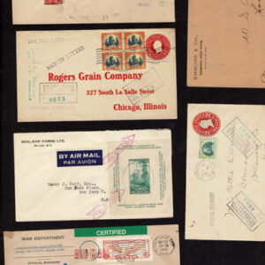 Lot 283 - UNITED STATES FORGERIES & FANTASIES: 20th Century; 29 covers, some genuine lower values - Image 5