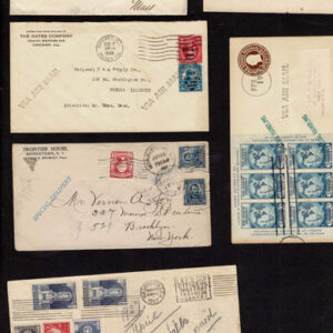 Lot 283 - UNITED STATES FORGERIES & FANTASIES: 20th Century; 29 covers, some genuine lower values - Image 7