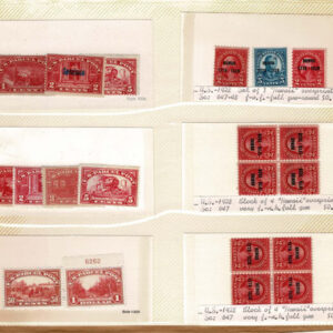 Lot 284 - UNITED STATES FORGERIES & FANTASIES: Back-of-the-Book Issues; 685 "stamps" - Image 19