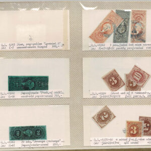 Lot 284 - UNITED STATES FORGERIES & FANTASIES: Back-of-the-Book Issues; 685 "stamps" - Image 28