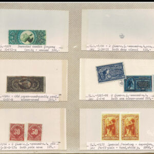 Lot 284 - UNITED STATES FORGERIES & FANTASIES: Back-of-the-Book Issues; 685 "stamps" - Image 30