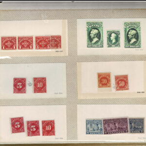 Lot 284 - UNITED STATES FORGERIES & FANTASIES: Back-of-the-Book Issues; 685 "stamps" - Image 36