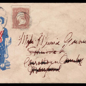 Lot 285 - UNITED STATES FORGERIES & FANTASIES: Civil War Patriotics: Group of 16  ?used? covers plus a Wells Fargo - Image 1