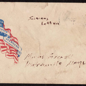 Lot 285 - UNITED STATES FORGERIES & FANTASIES: Civil War Patriotics: Group of 16  ?used? covers plus a Wells Fargo - Image 7