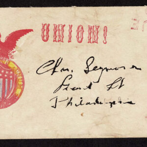 Lot 285 - UNITED STATES FORGERIES & FANTASIES: Civil War Patriotics: Group of 16  ?used? covers plus a Wells Fargo - Image 16