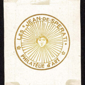 Lot 295 - FORGERIES & FANTASIES:  Newfoundland  6 and /12 Pence: Type A  Die Proof in black - Image 2